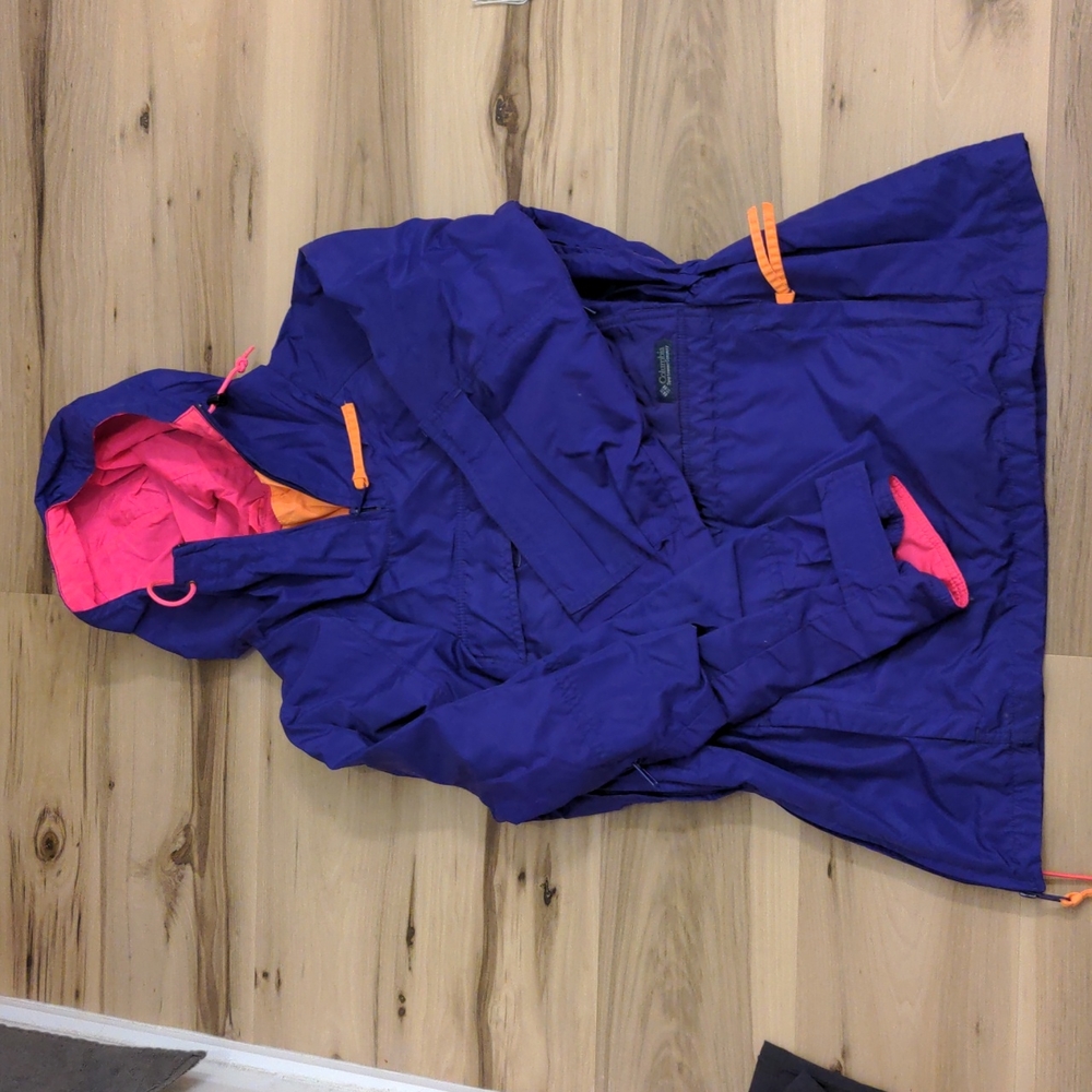 EUC Vintage Men's Columbia Windbreaker Purple Size Medium